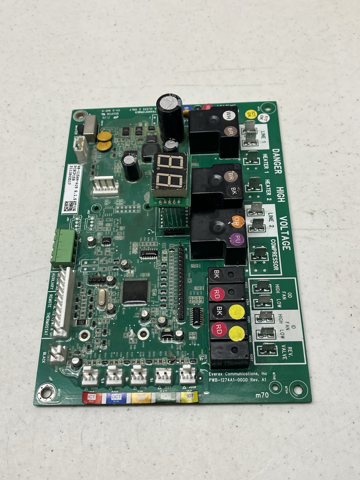 PWB-1274A1-0000 AMANA 40-115AN-A19 GOODMAN PTAC PCBCP150 Control Circuit Board
