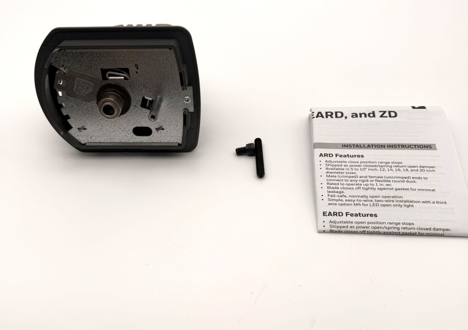Honeywell M847D-ZONE OEM Replacement Motor for ARD and ZD Zone Dampers, 24V /U