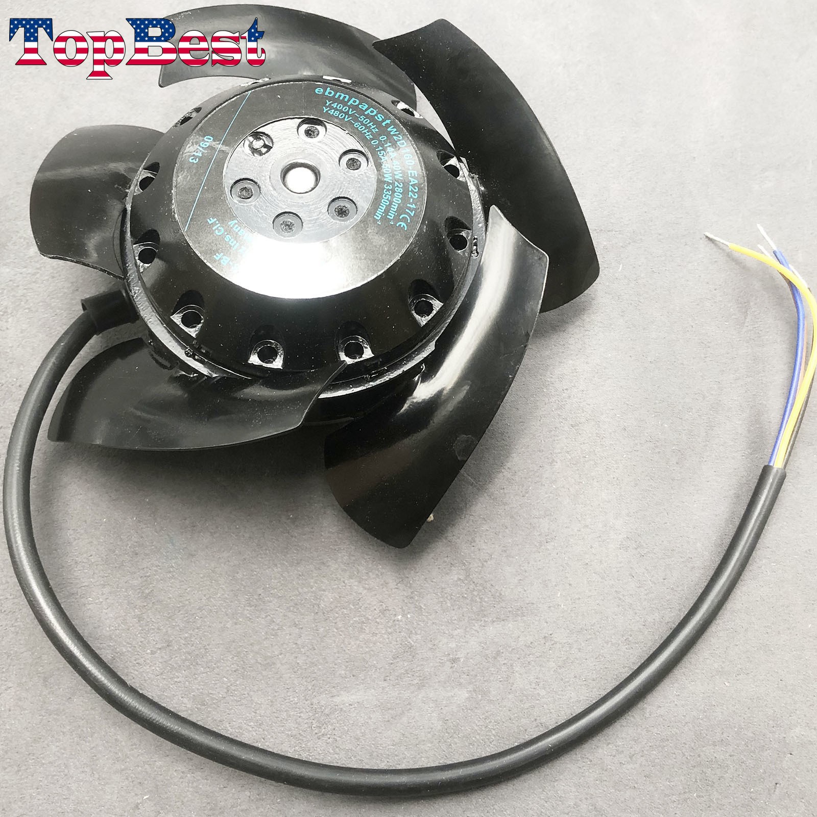 New W2D160-EA22-17 Cooling fan for Siemens W2D160-EA22-17 Spindle Blower Motor