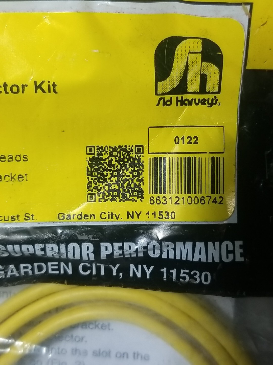 Sid Harvey #R82-4 Cadmium Sulfide Flame Detector Kit