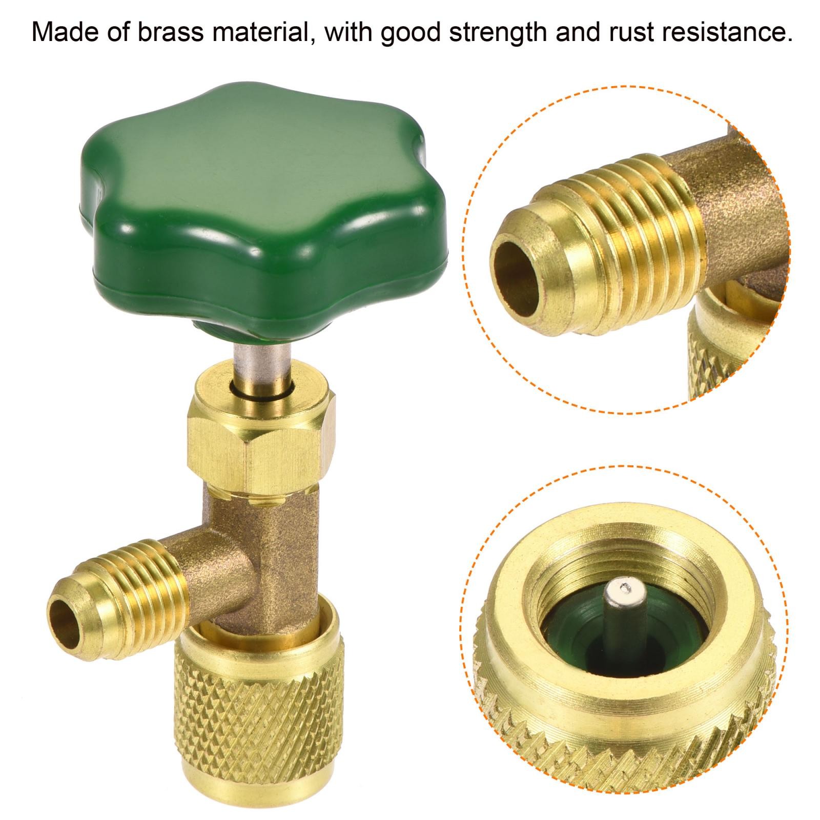 Self-sealing Can Tap Valve 1/4 SAE 7/16-28 Thread AC Bottle Opener