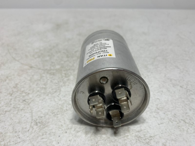 Titan Pro TRCFD405 Run Capacitor 40+5 MFD 440/370V Round