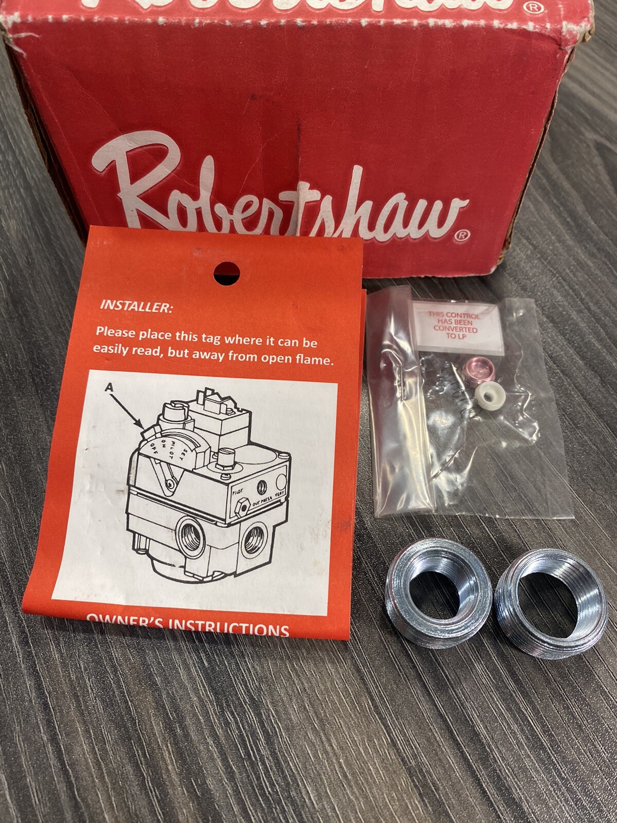 New Robertshaw 720-400 Dual Gas Heating Furnace Valve Uni-Kit 24V 7200ER – USA