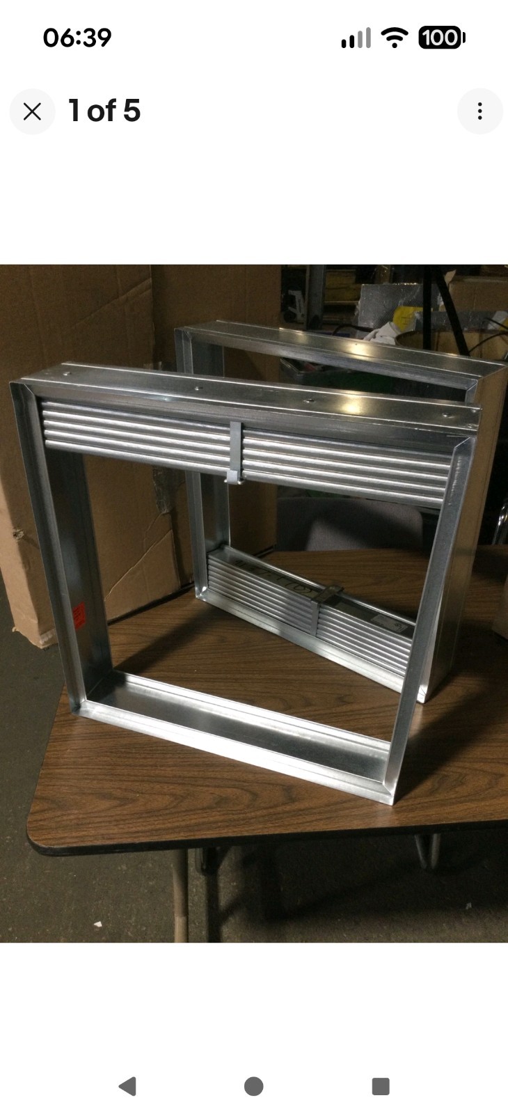 DIBD2GA RUSKIN 20”x20” Fire Damper