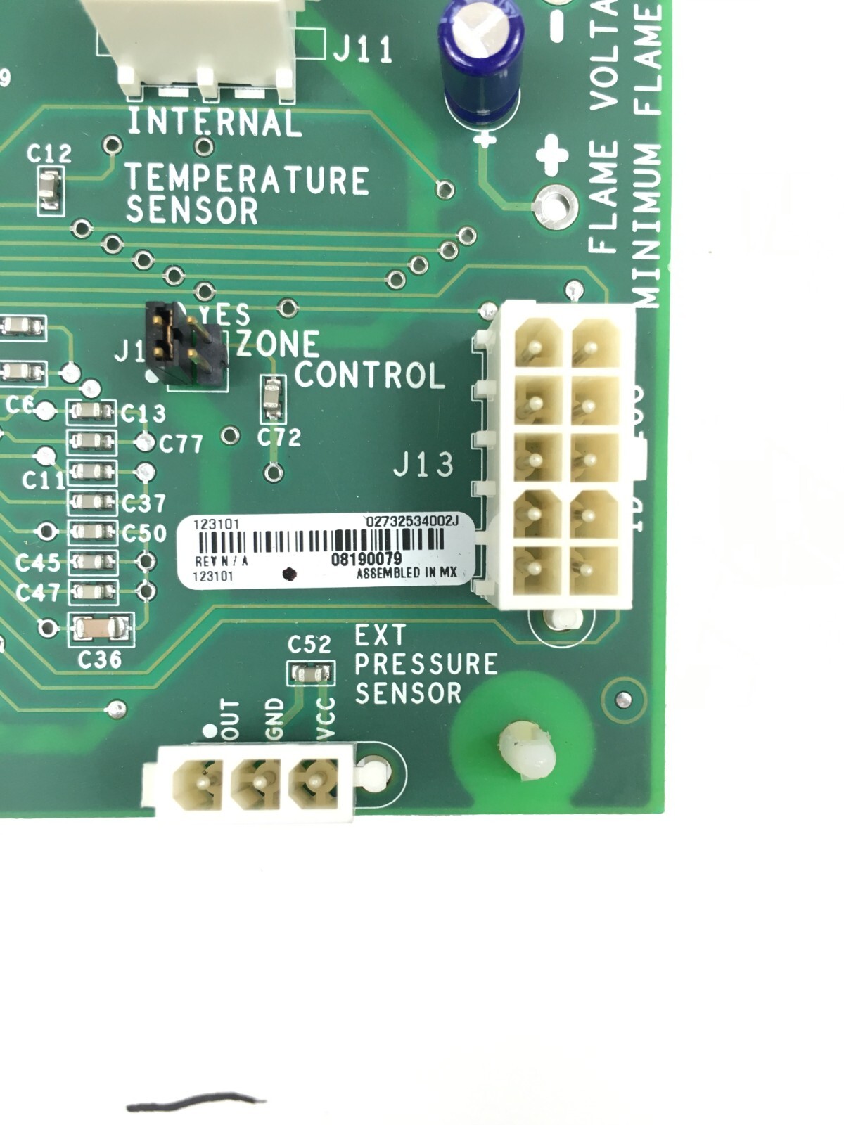 York Luxaire VARIDIGM 364809 Control Circuit Board SCD-1096 VF4-1180 used #P667