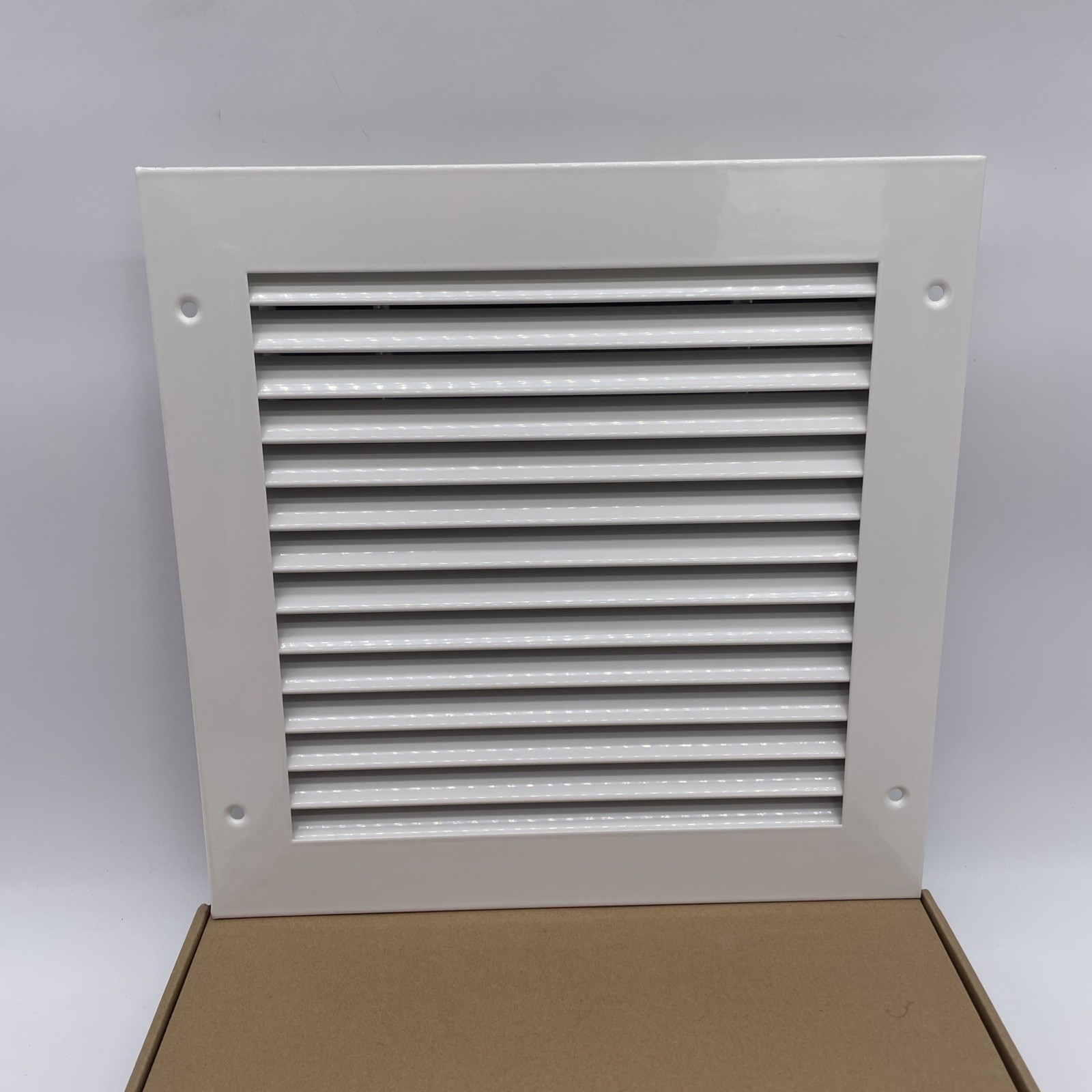 10” x 10” Air Return Grille Duct Opening Air Vent Cover with Pre- Filter, White