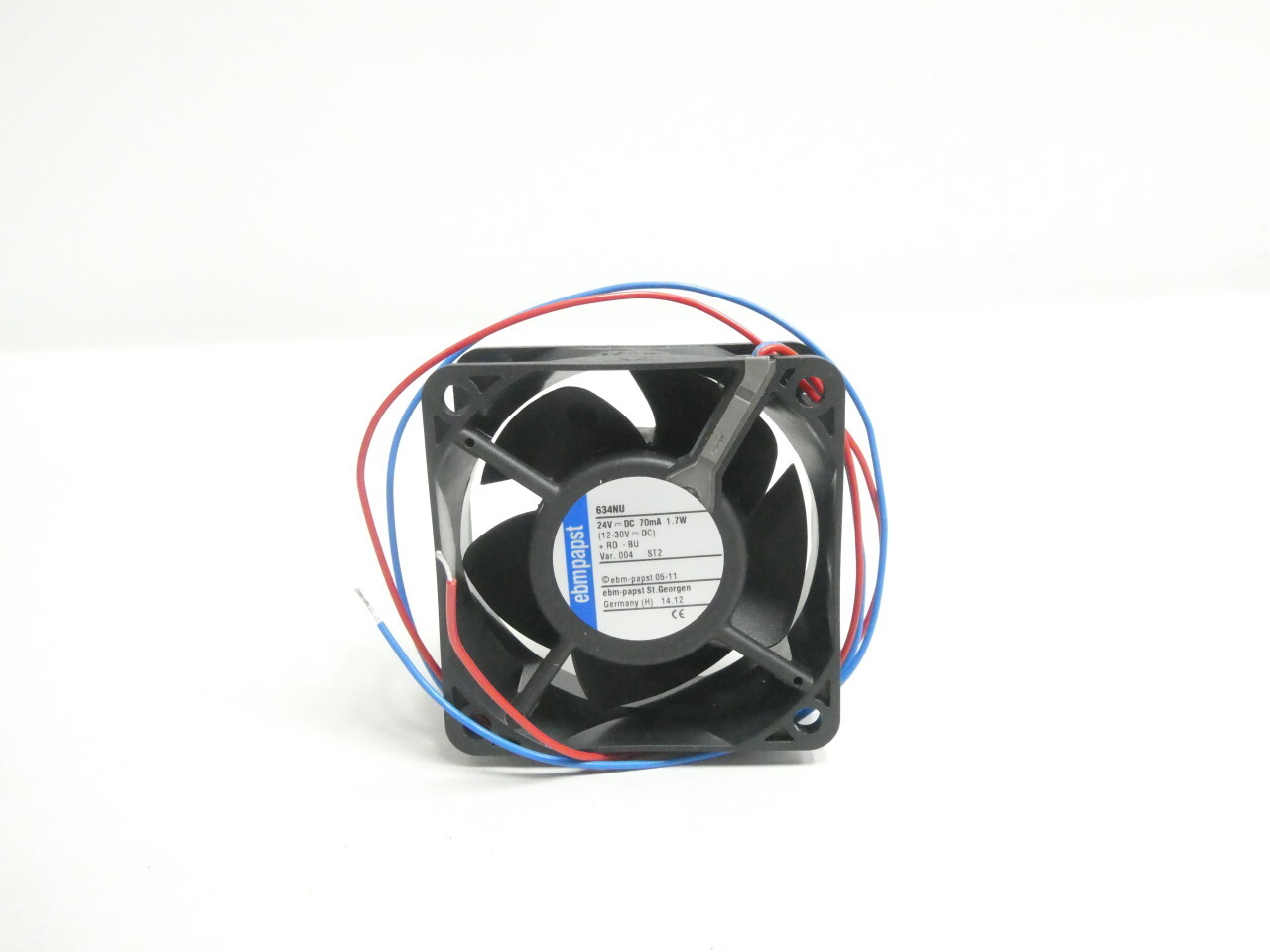 Ebm-papst 634NU Fan 2-3/8in 12-30v-dc