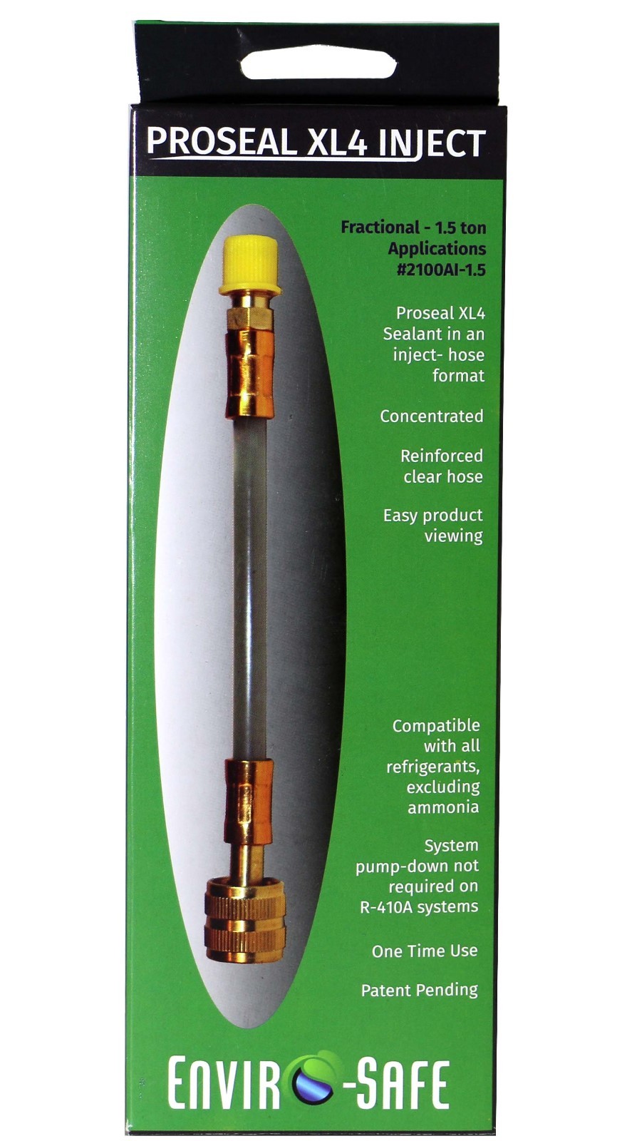 Enviro-Safe Direct Inject Proseal XL4 Fractional-1.5 ton Inject 8/P 2100AI-1.5MP