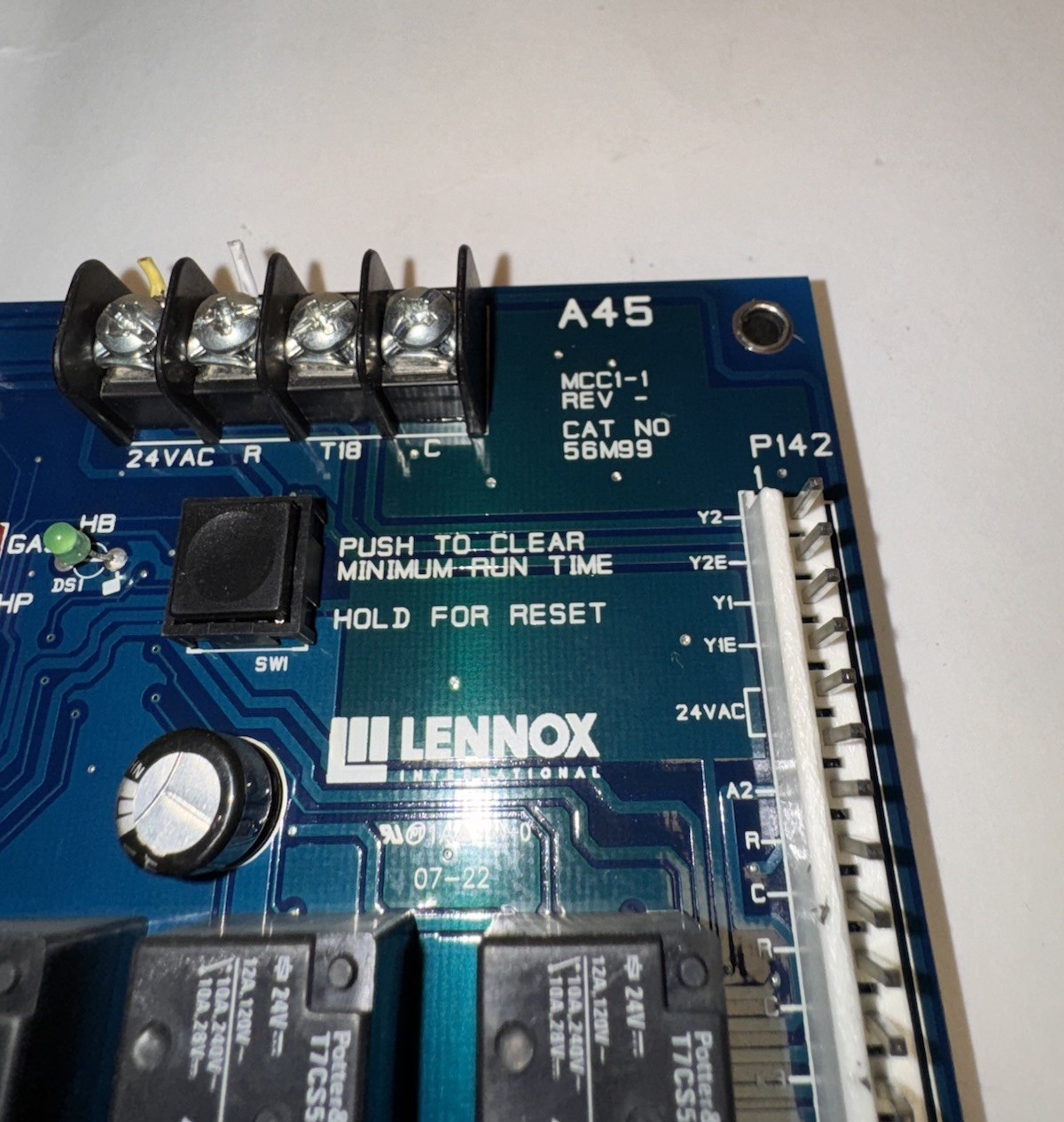 56M99 MCC1-1 A45 OEM Control board Lennox Unit