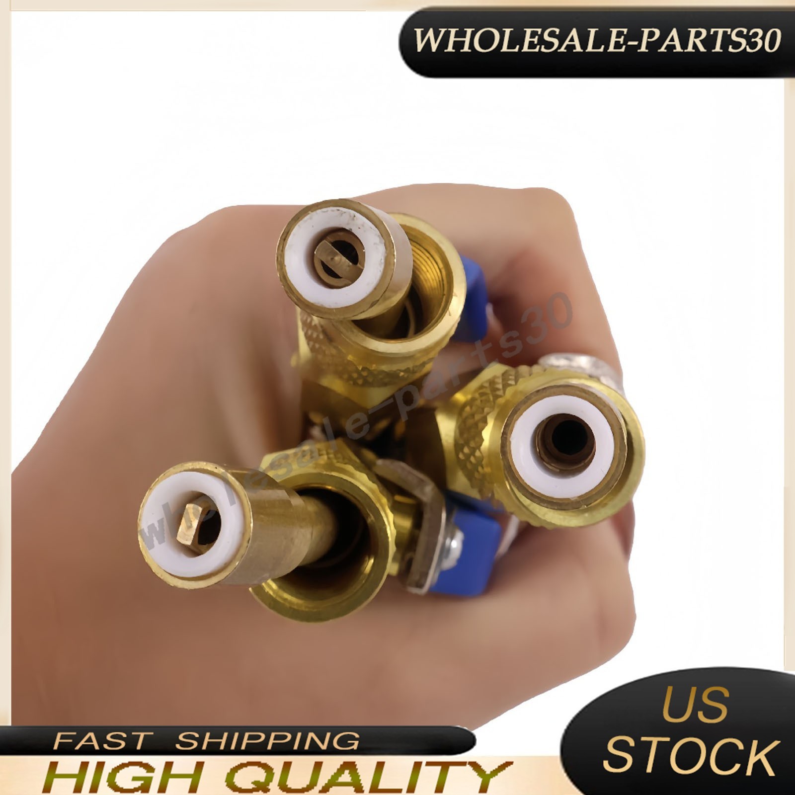 For 29986 Plus II 72″ HVAC Charging Hose Set 1/4″ (3-Pack) NEW USA