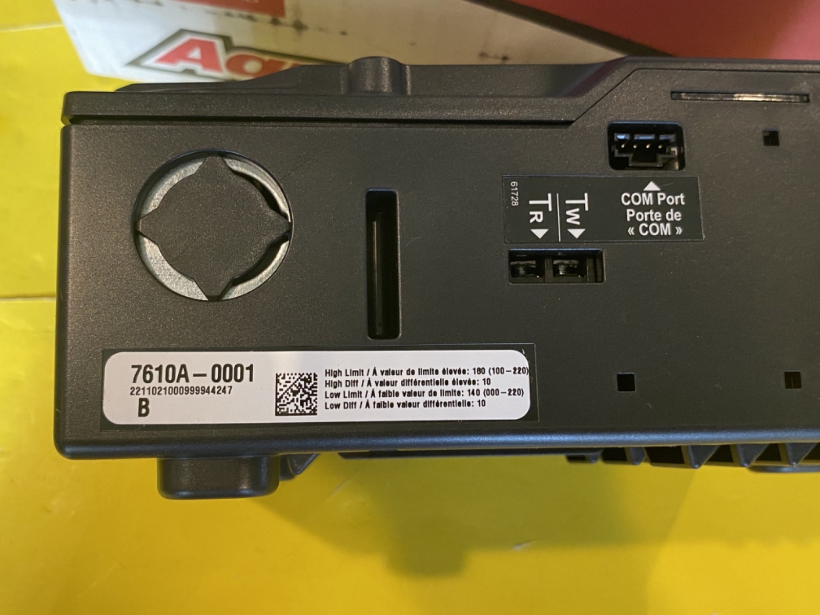 NOS BECKETT 7610A0001U 120V AquaSmart Boiler Control Model 7610A Sensor Included