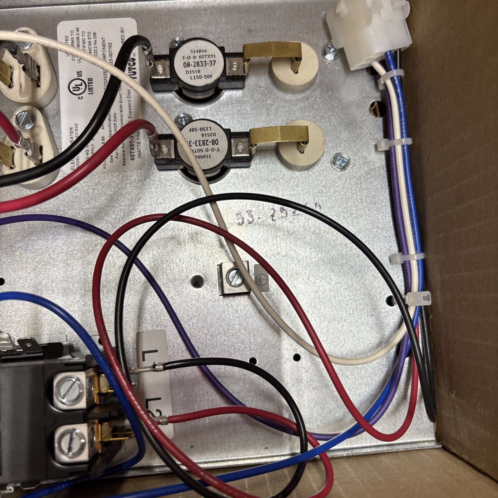 Goodman HKTSN10X1 10 kW 208/240V Electric Heat Kit without Circuit Breaker