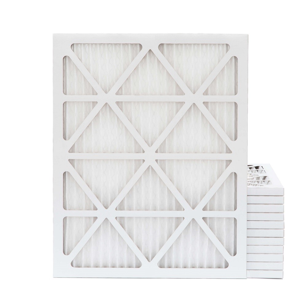 20x30x1 MERV 13 Pleated Air Filters. 12 PACK. Actual Size: 19-5/8 x 29-5/8 x 7/8