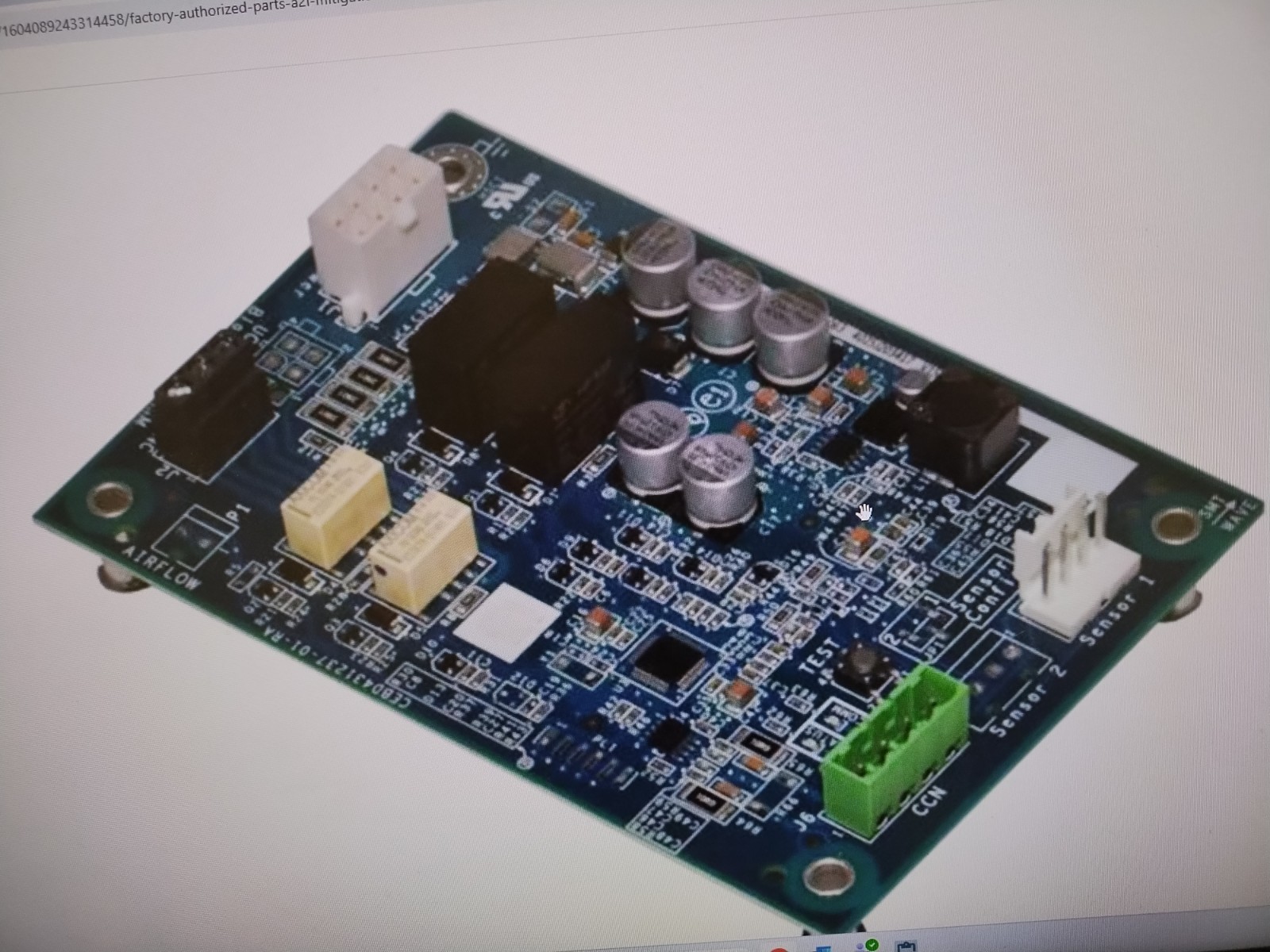 CARRIER HK38EA063 A2L Mitigation Board 1/2″ Aluminum HVAC Component