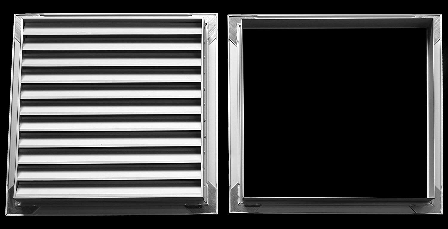 HVAC Premium Return Air Grille 12×12 Aluminum Privacy Vent Door ‎DG-A1212 – NEW
