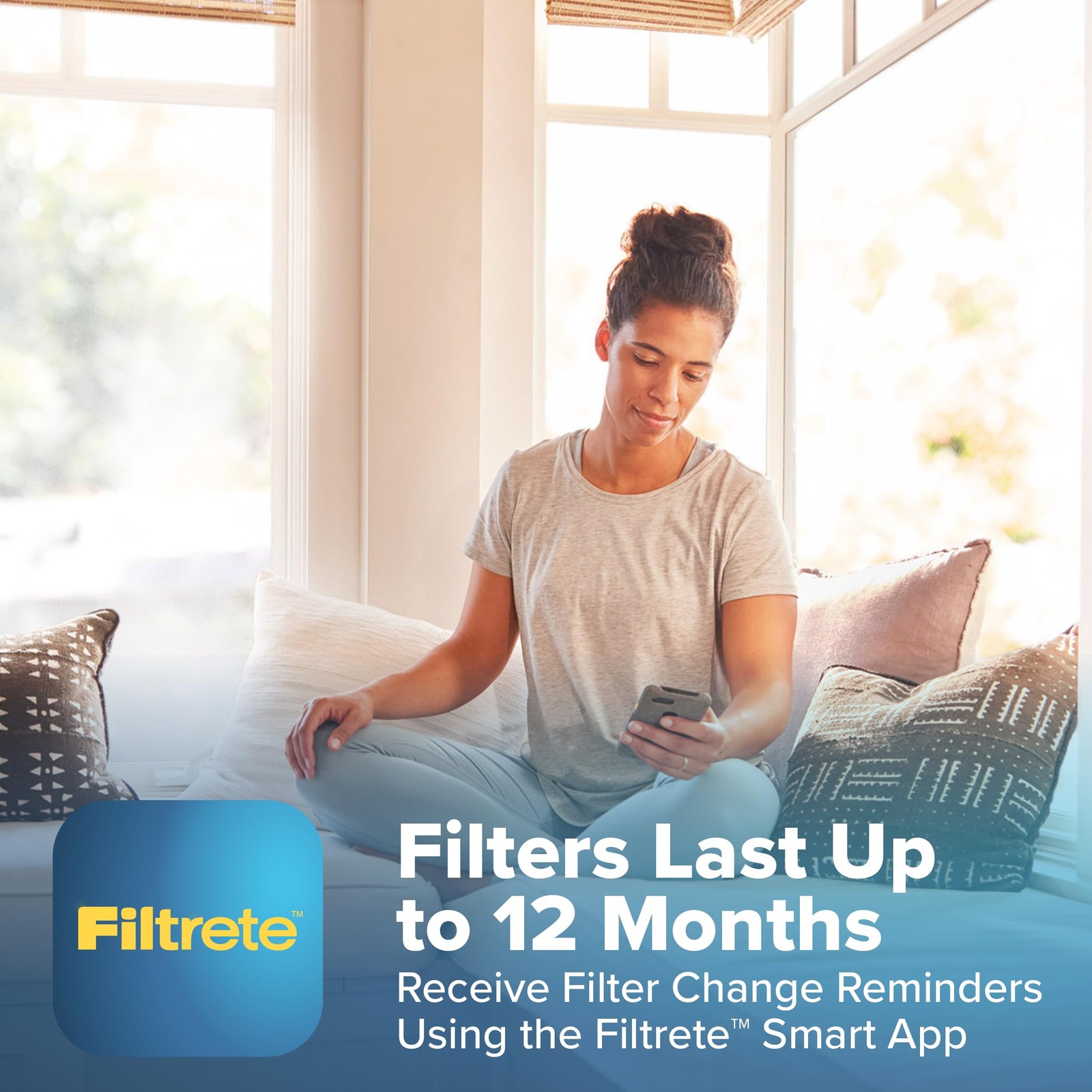 Filtrete 16X25X4 Refillable Air Filter Starter Kit Mpr 1550 Merv 12 1 Reusable