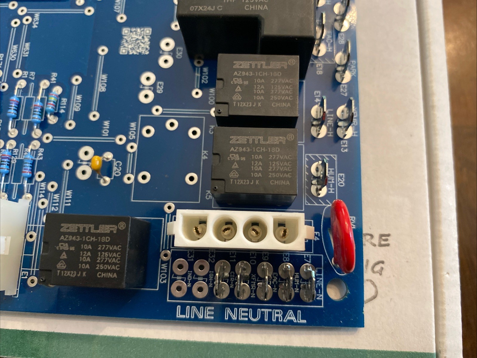 50A55-474 Furnace Control Board Replaces White Rodgers 50A55-3797 Blue