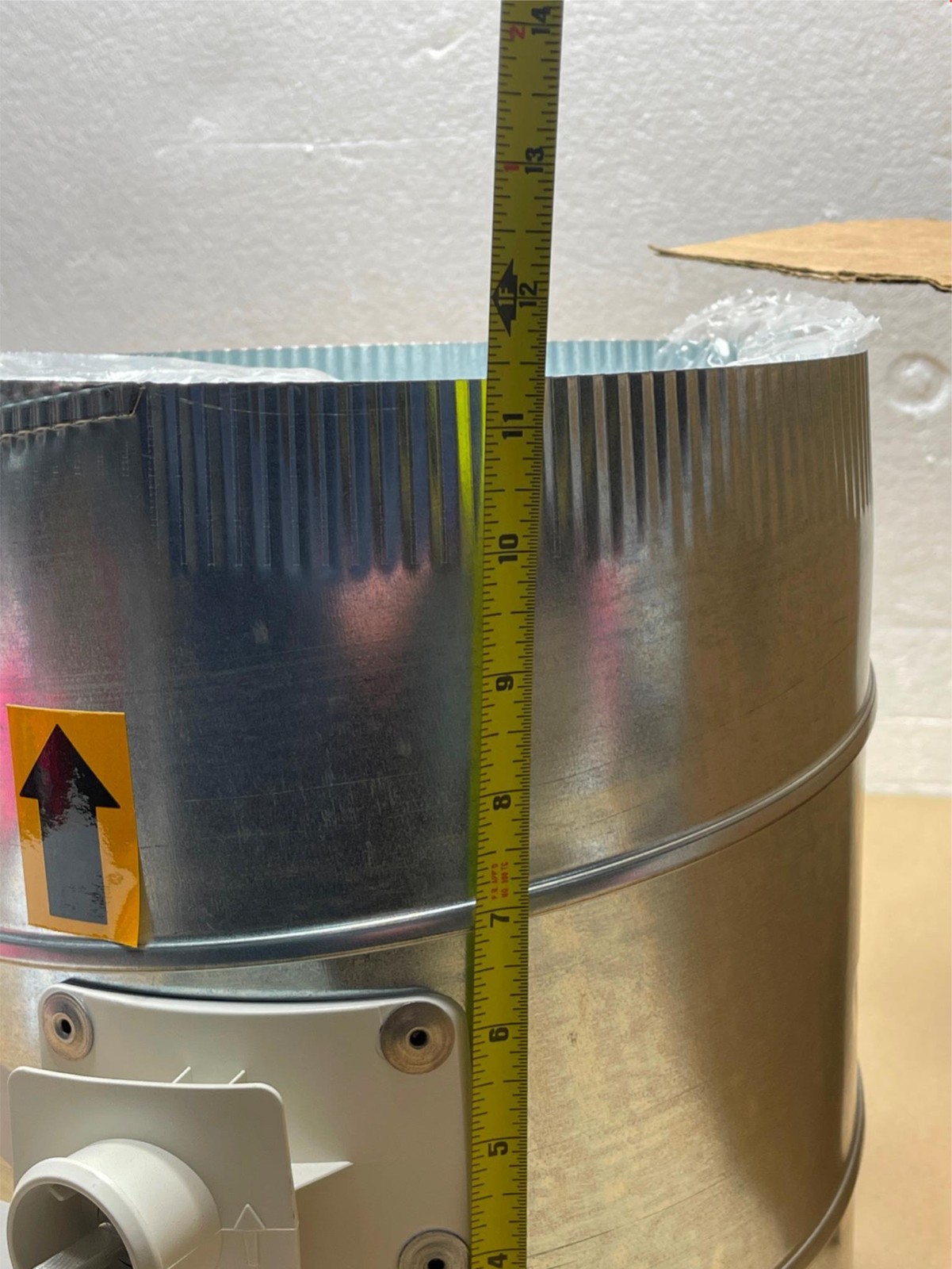 Honeywell 10″ TrueZone Automatic Motorized Adjustable Zone Damper CPRD10