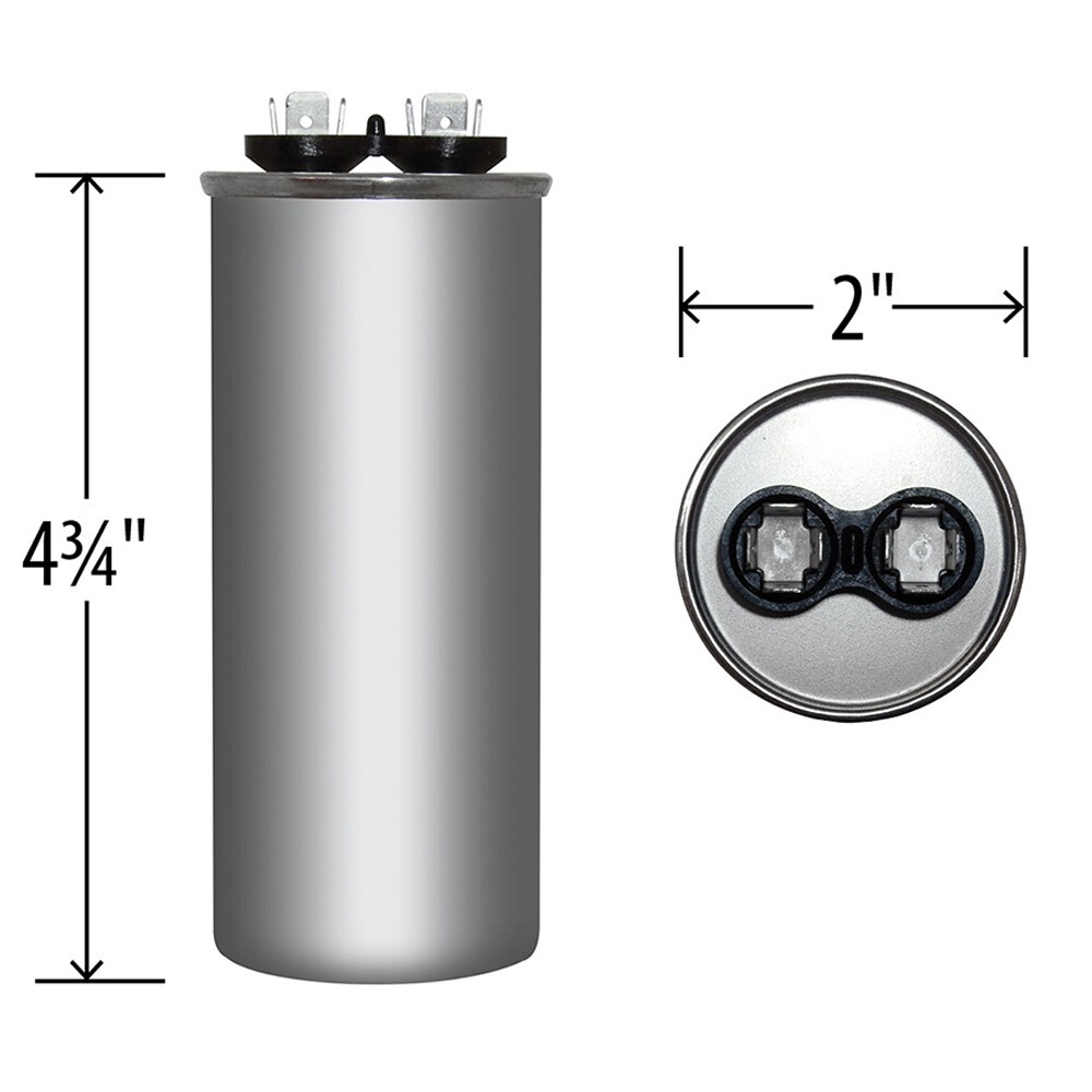 14248 – Mars OEM Replacement Run Capacitor 440/370 VAC 45 MFD Round
