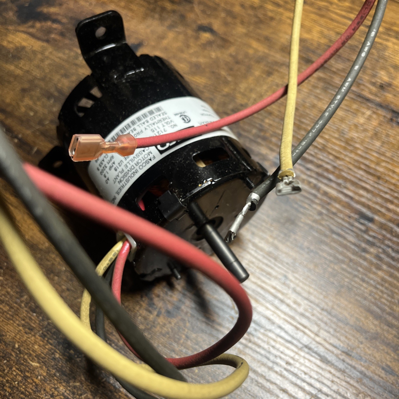 Fasco 7121-8614 Type U21B Draft Inducer Motor