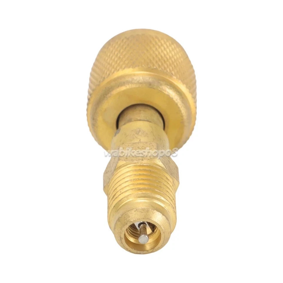 HVAC R32 Reverse Thread 1/4” Female, 1/4” Male Adapter For A2L R454B/R32 Tanks