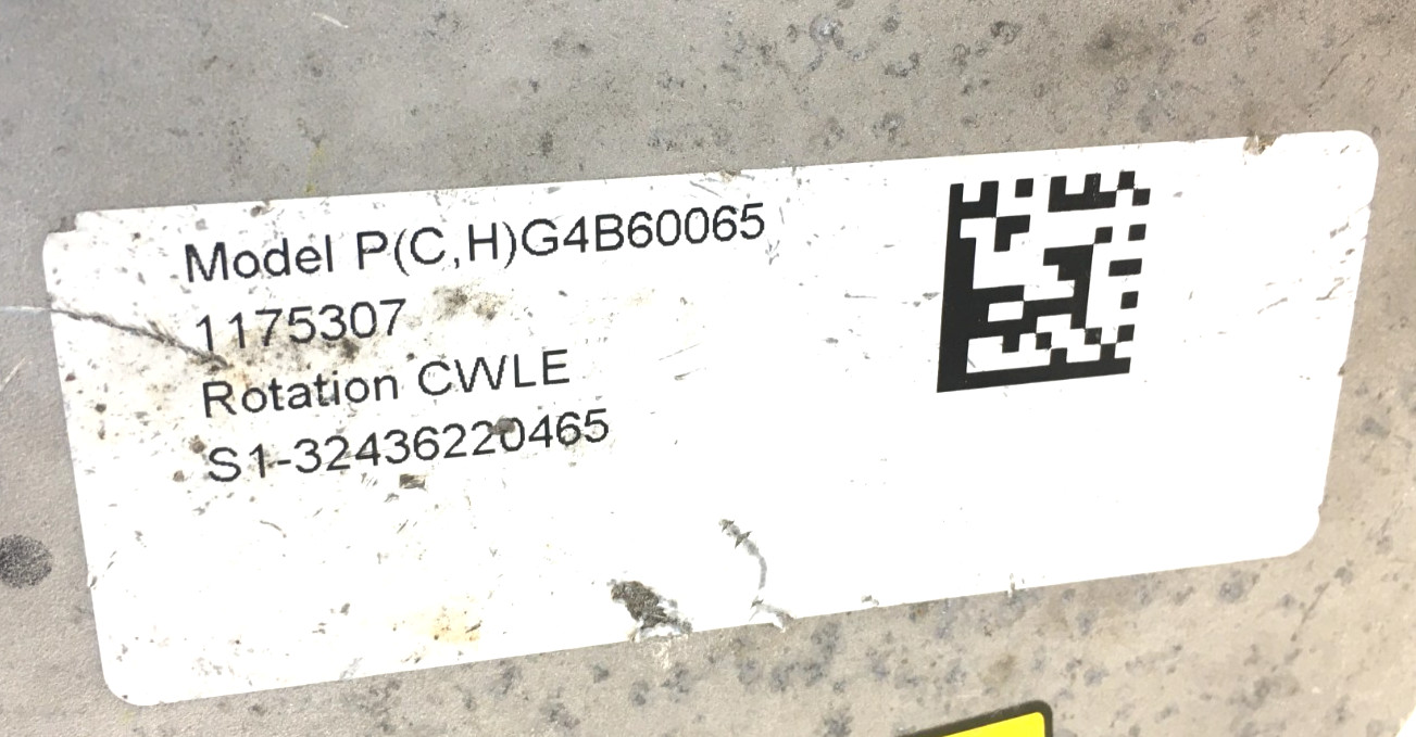 BROAD-OCEAN ZWK702E0756501 ECM Module ONLY S1-32436220465 230V 1HP used #Z745