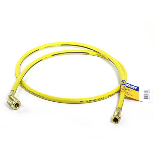 Yellow Jacket 27460 AAS-60 Automotive Manifold Hose, Yellow, 60 in.