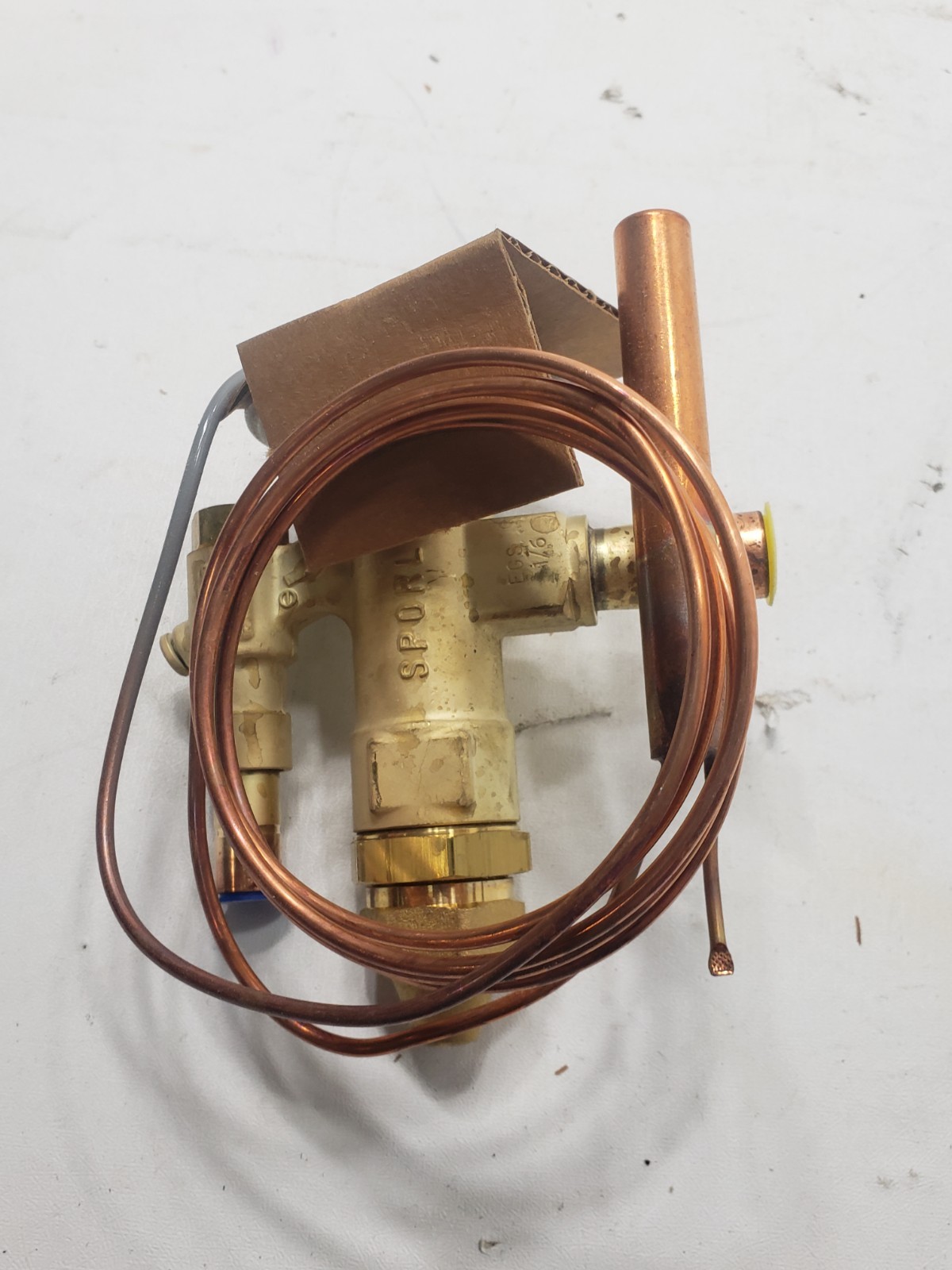 Sporlan EGS-1/6-L1 Thermostatic Expansion Valve 3/8 x 1/2 ODF 164849 3920/26920