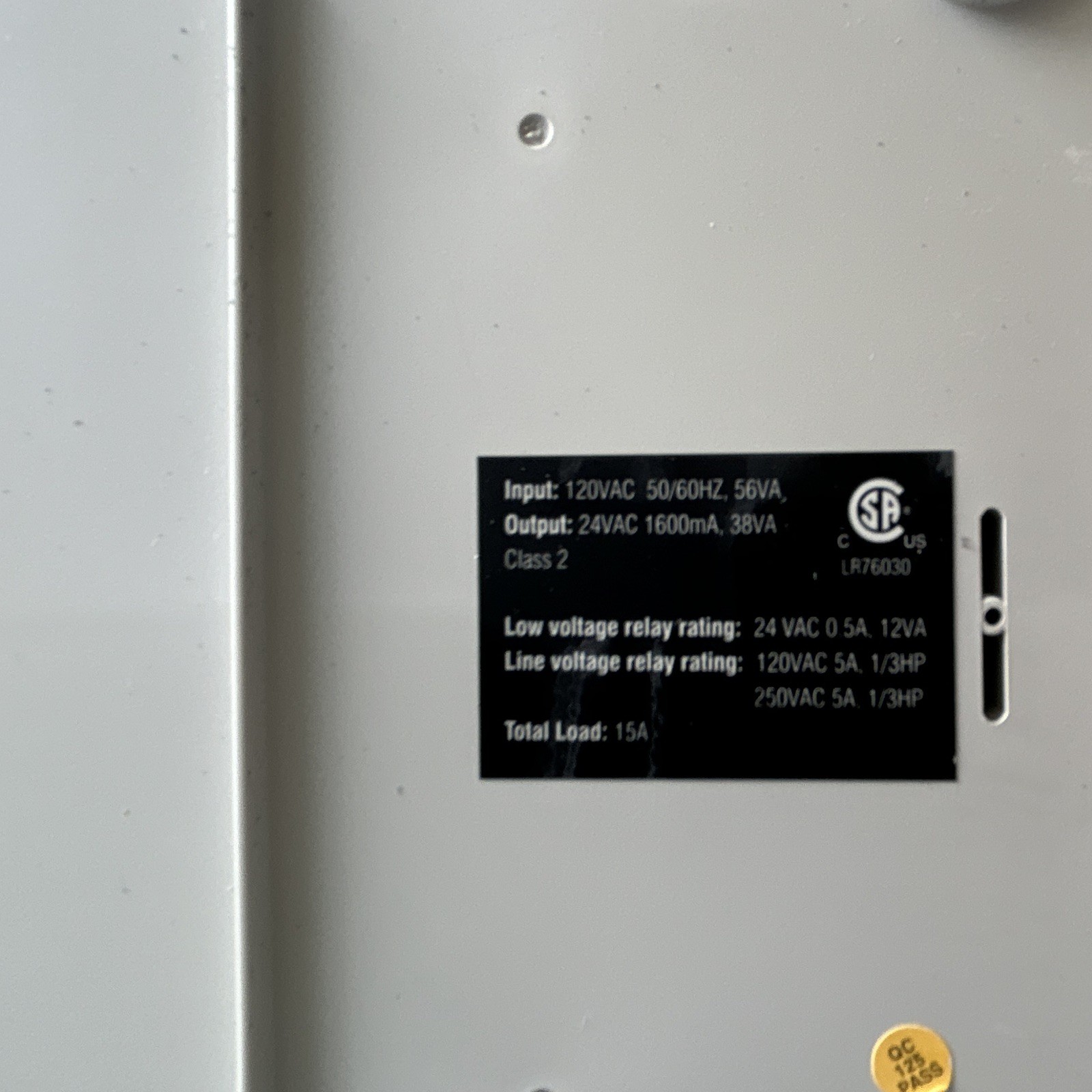 Honeywell AQ2000 V2 Hydronic Zoning Control Panel AQ25242B 120VAC 15A