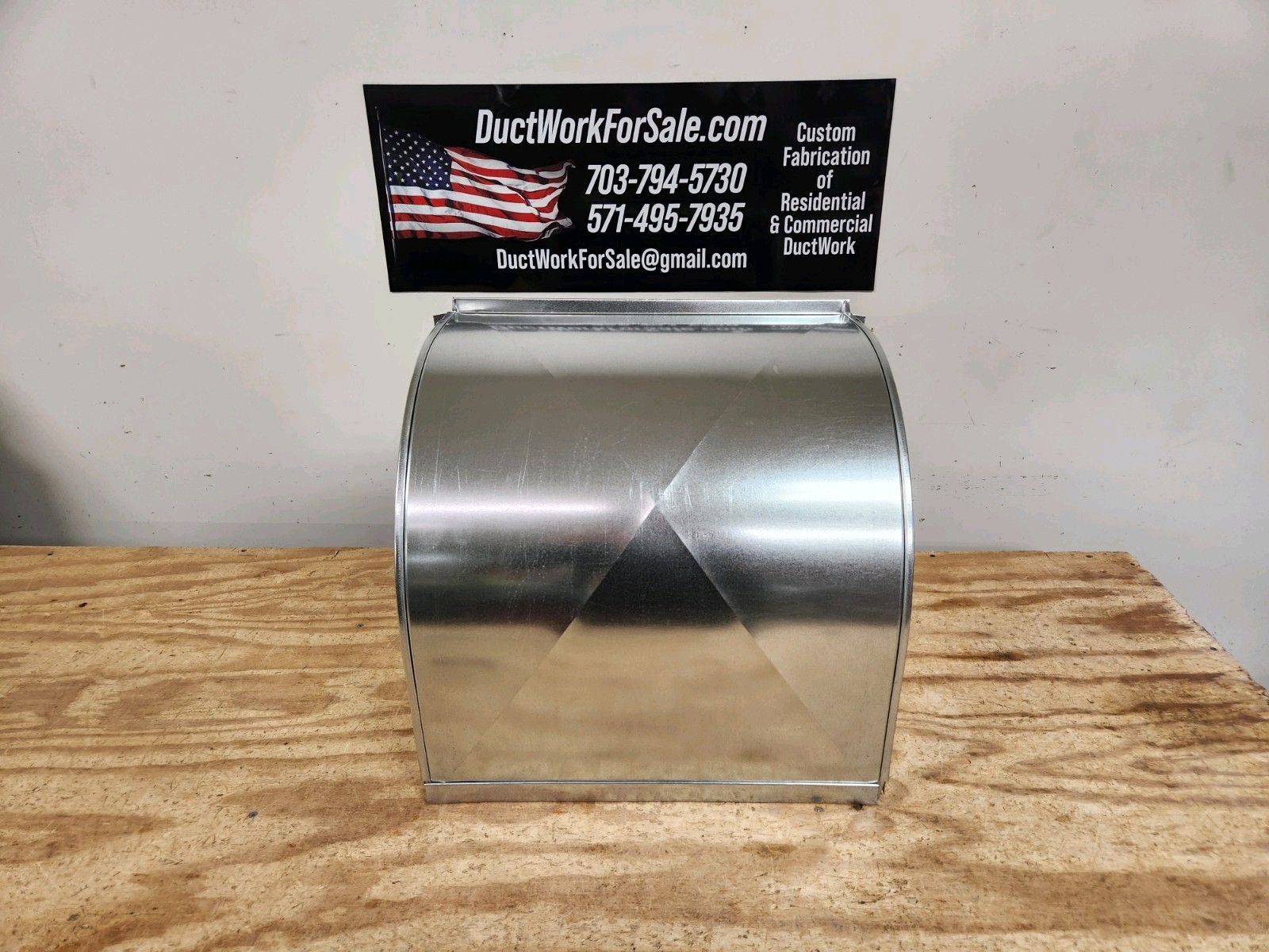 Return Plenum Elbow 14″x20″ to 8″x20″ with Included 14″x20″ Filter Rack Package