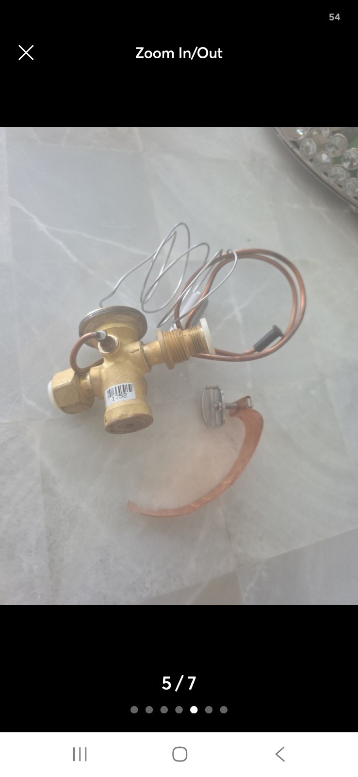 Nordyne 669682 REPLACEMENT TXV THERMOSTATIC EXPANSION VALVE
