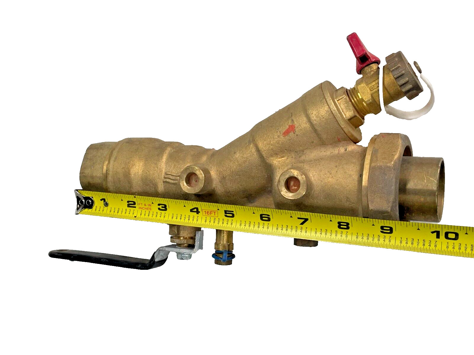 IMI FLOW YC-SBS Combination Ball Valve Y-Strainer, 1-1/4″ NPT x Union Sweat