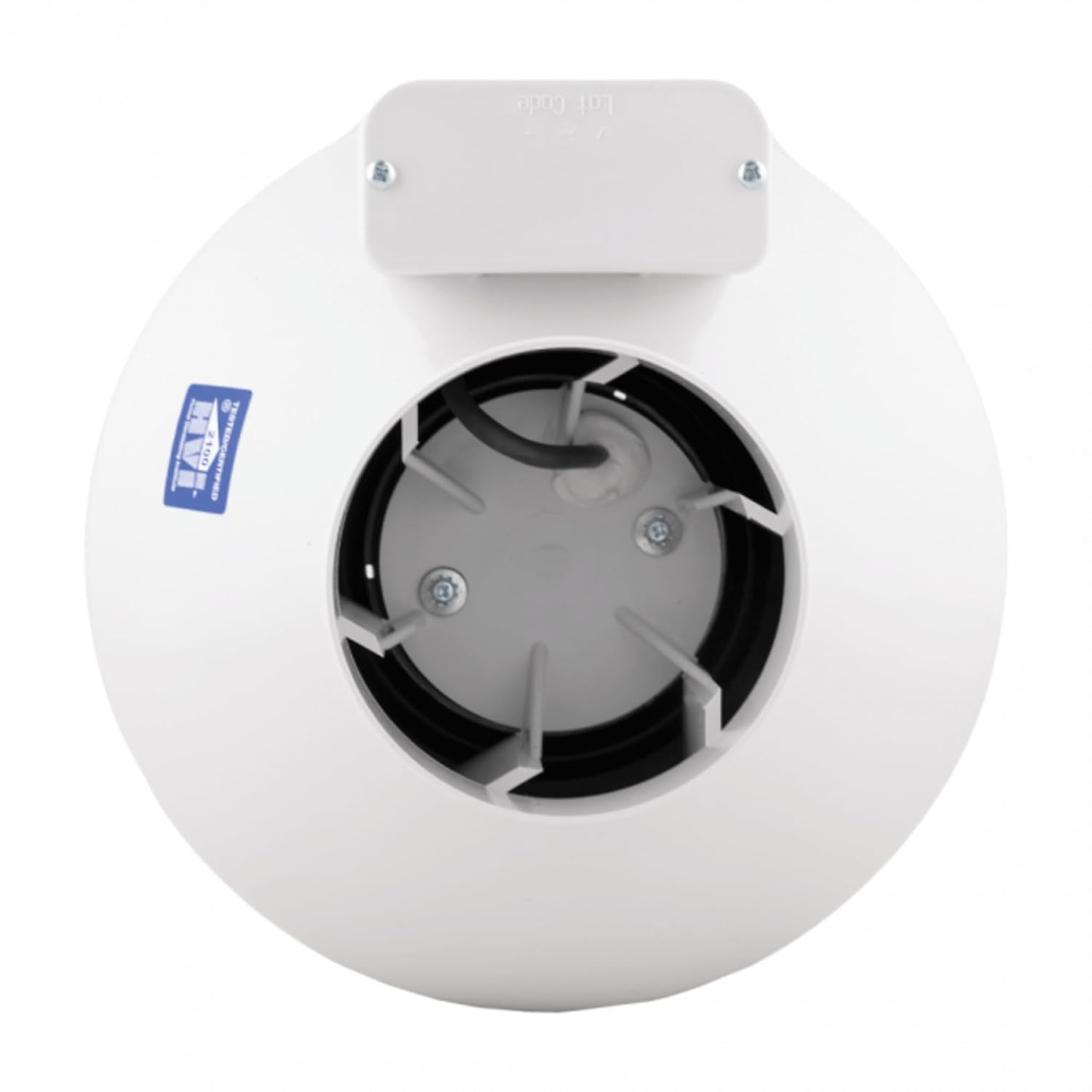 RP145C Radon Fan P/N 23030-1 Inlet/Outlet Diameter of 4.5