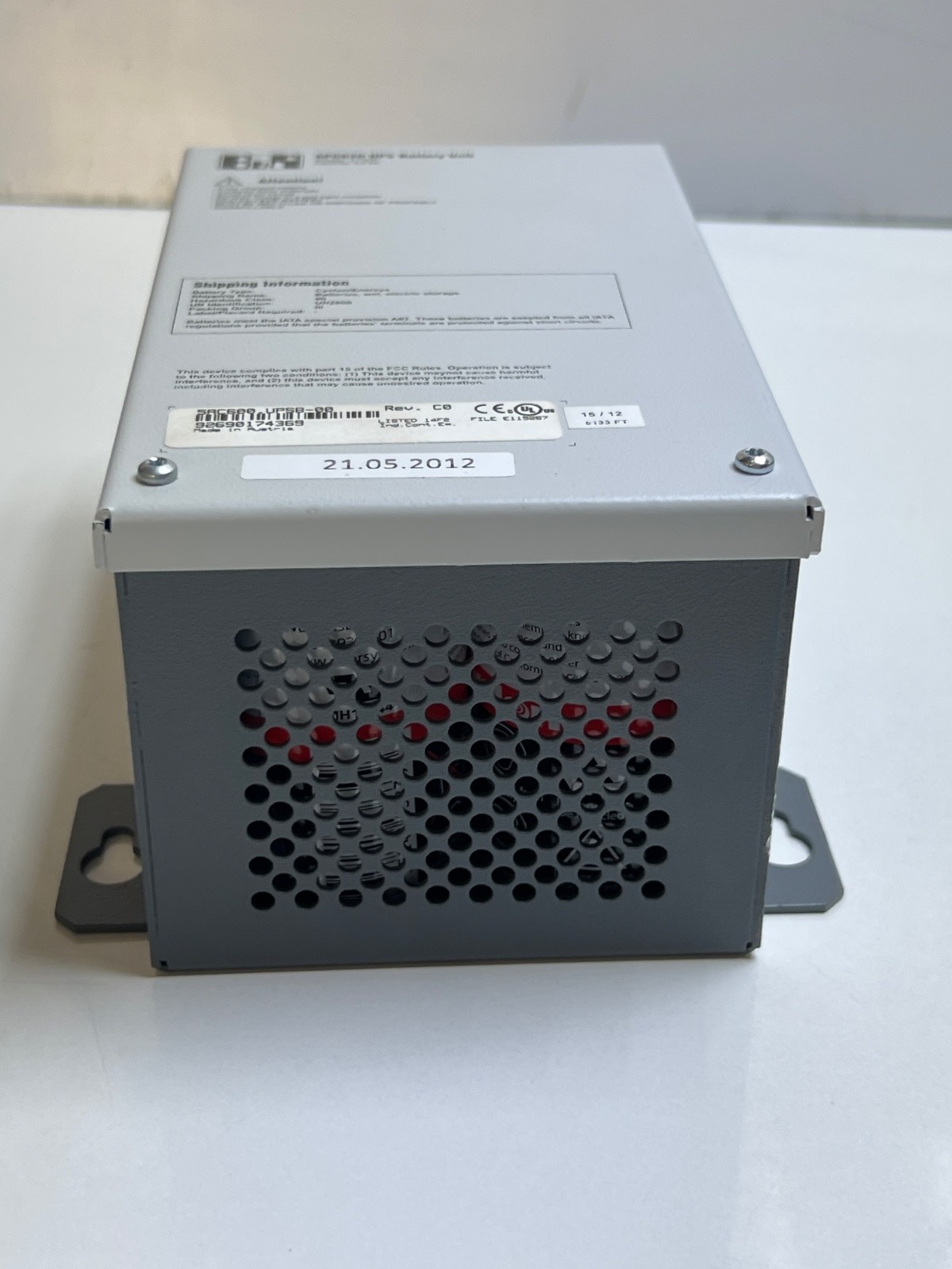 B$R 5AC600.UPSB-00 Rev:C0 APC620 UPS Battery Unit