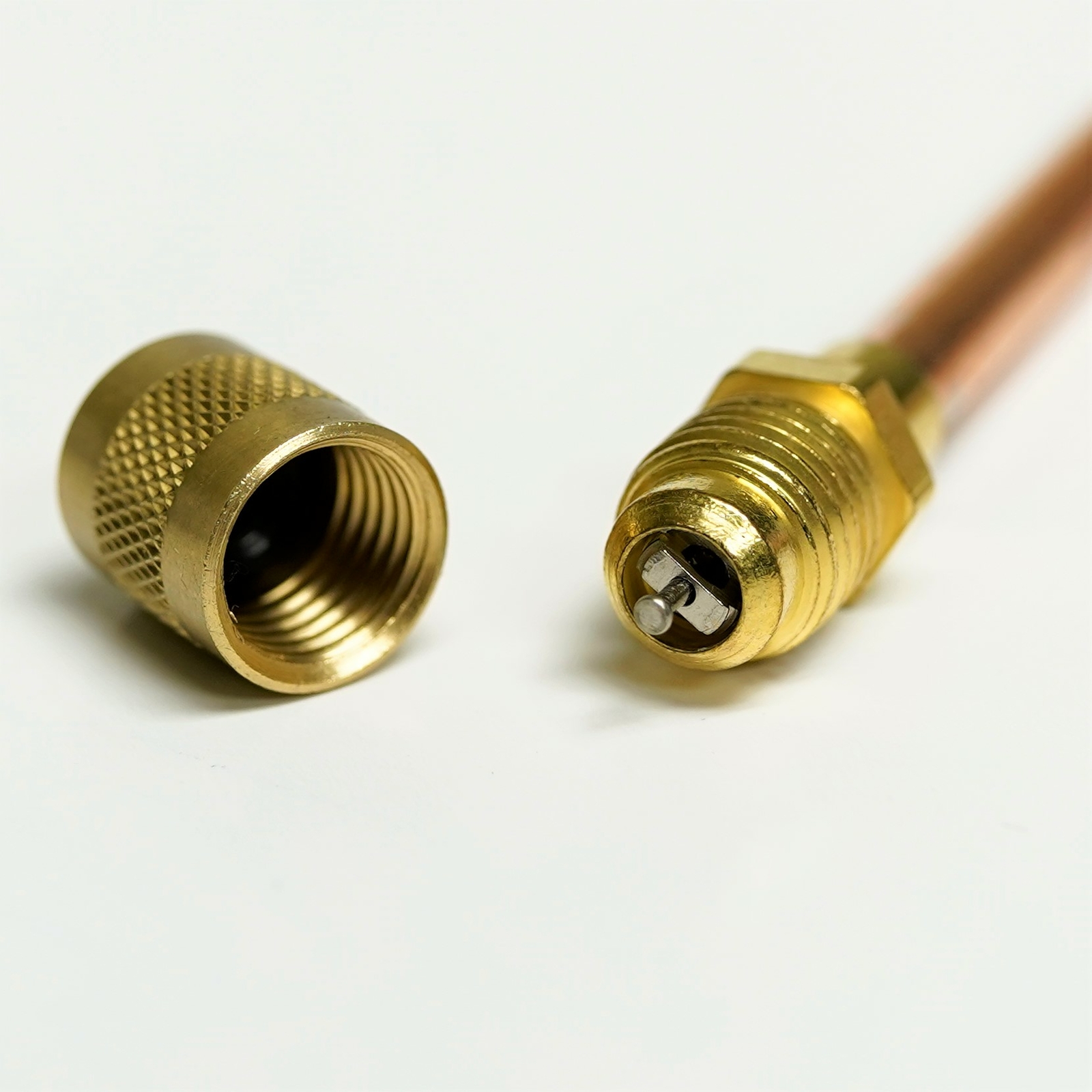 C&D Copper Tube Access Valve 1/4 CD8404 Bulk 20 Pack