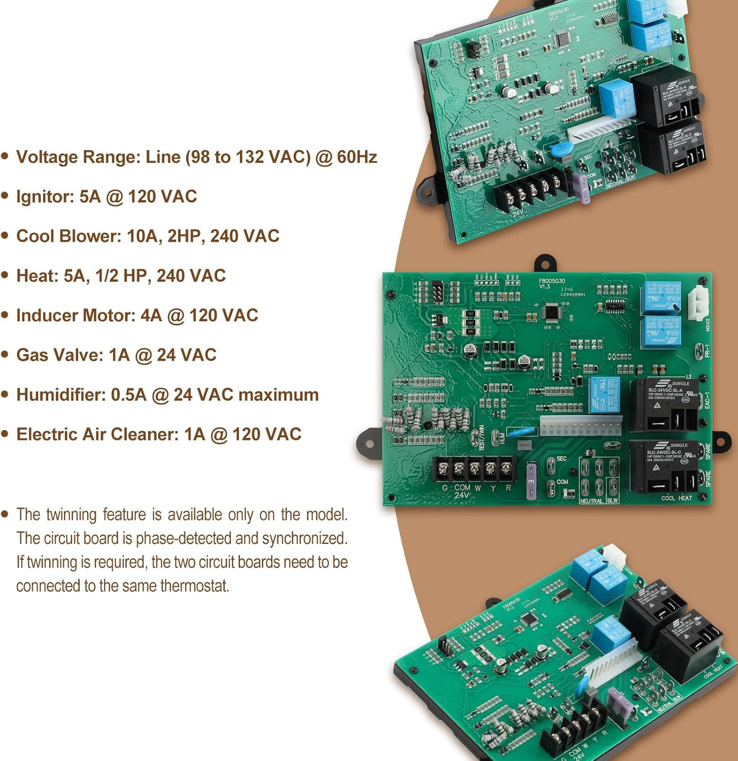 ICM Furnace Control Board – Green (ICM282A)