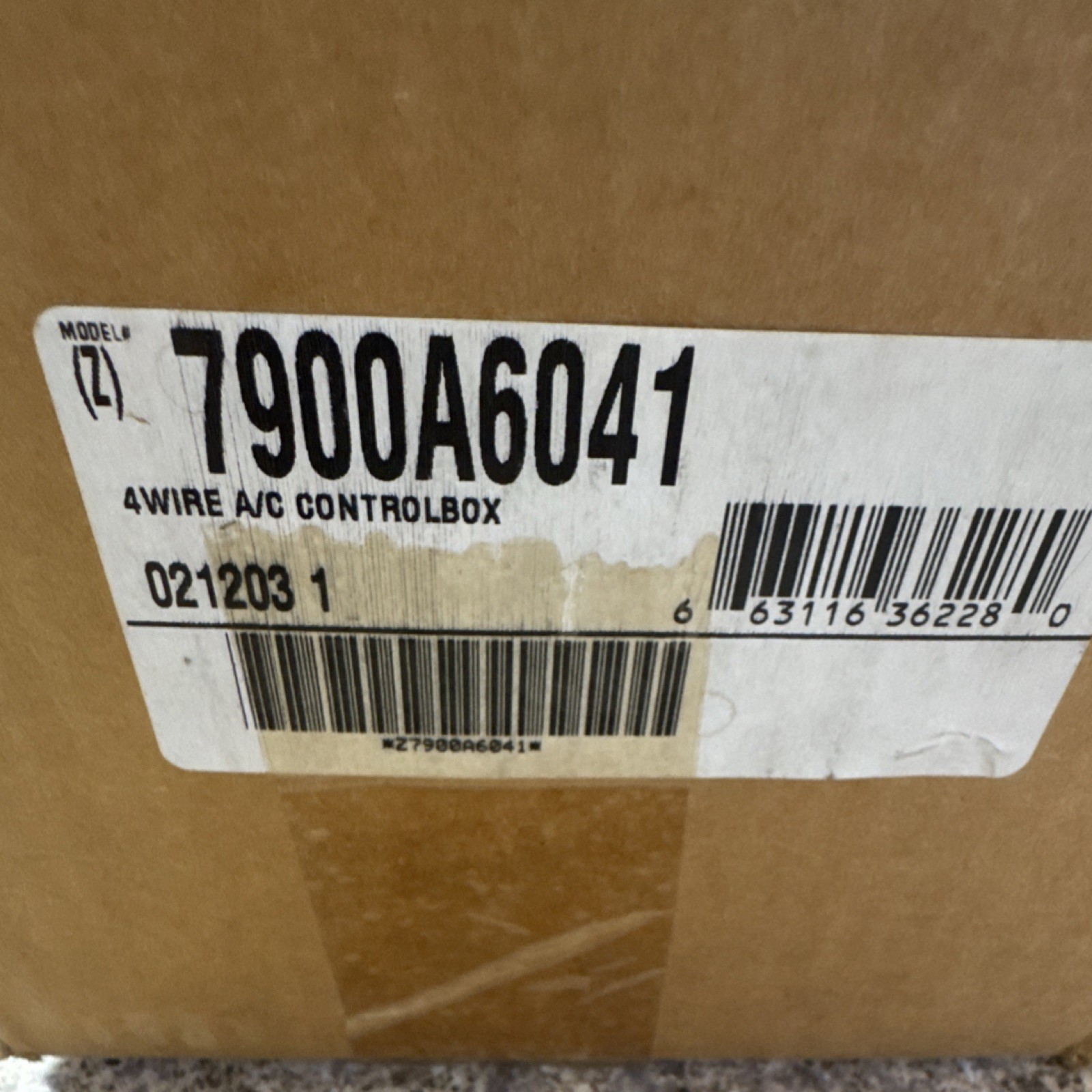 Evcon Industries Inc. 7900A6041 A/C Control Box 4-Wire Thermostat 115V Metal