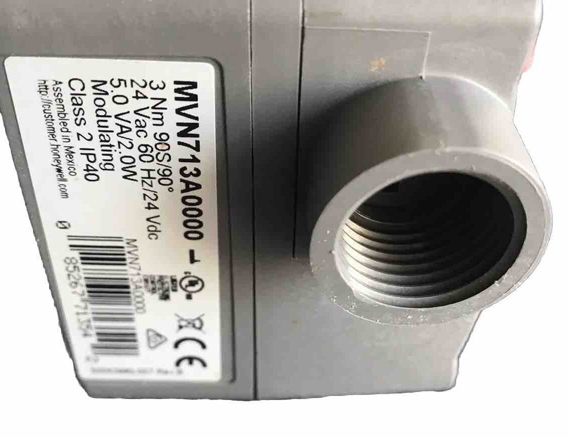 Honeywell MVN713A0000 +C1 Control Ball Valve W/ Actuator