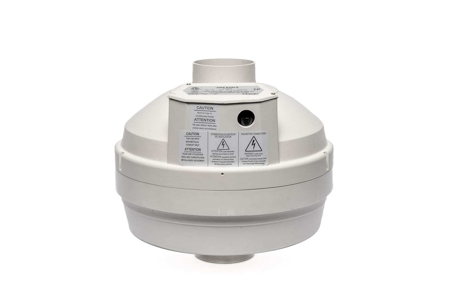 Festa AMG Eagle Radon Fan – Quiet and Energy Efficient 241 CFM