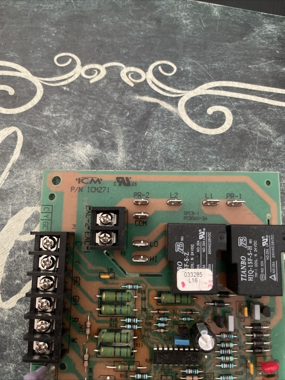 Carrier ICM271 Fan Blower Circuit Control Board SPCB-1 PCB500-3A #E1