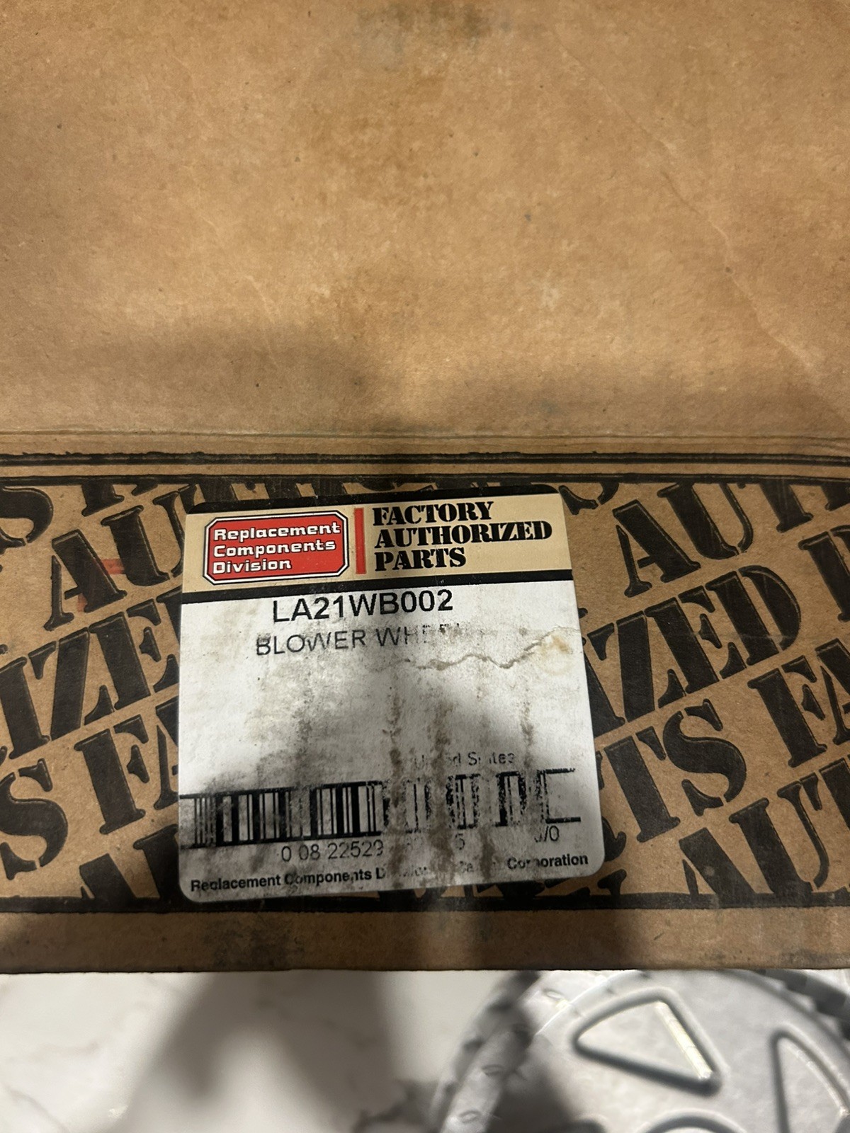 Carrier Hvac LA21WB002- Genuine OEM Replacement Part