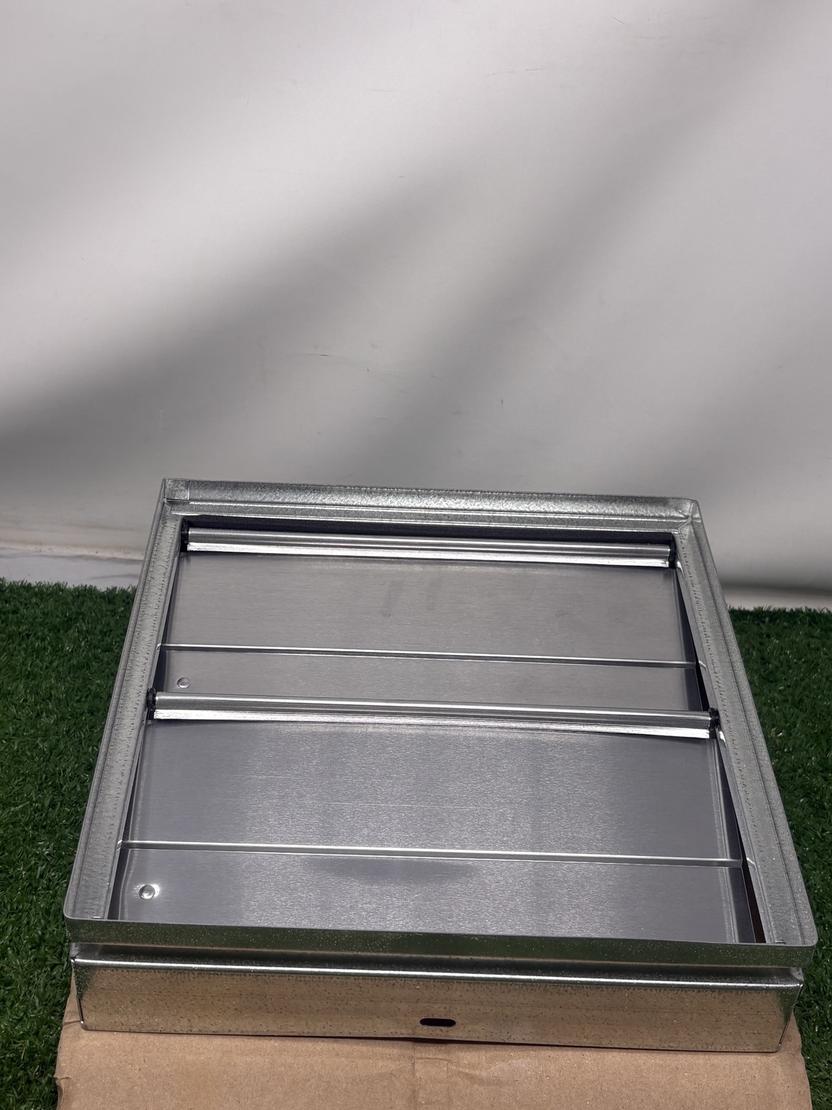 AMCA Certified HVAC Damper BD-100 10×10 Galvanized Steel Air Flow Control