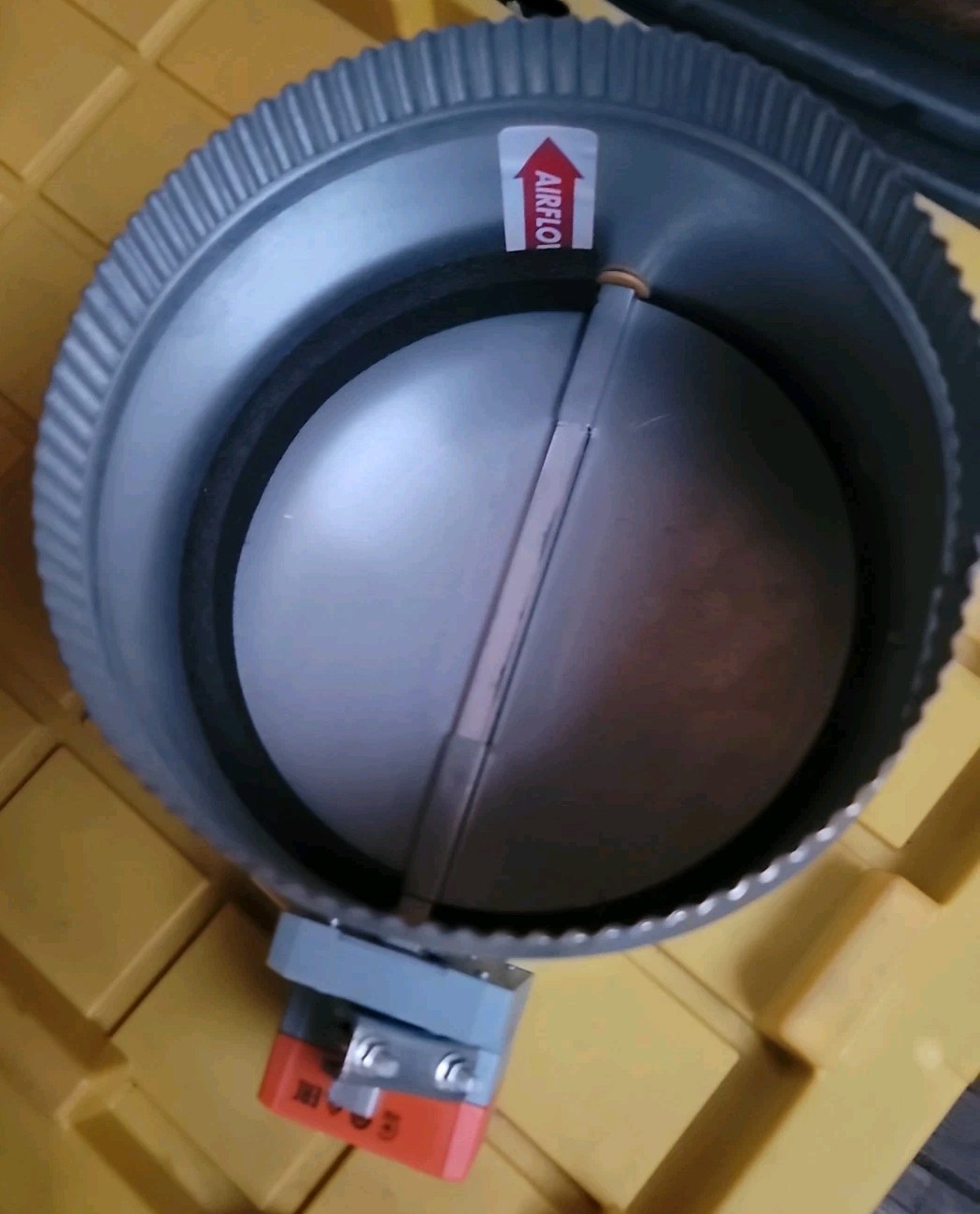 SD 8″ Belimo 3 wire Motorized 24v round zone control damper RetroZone HD-8