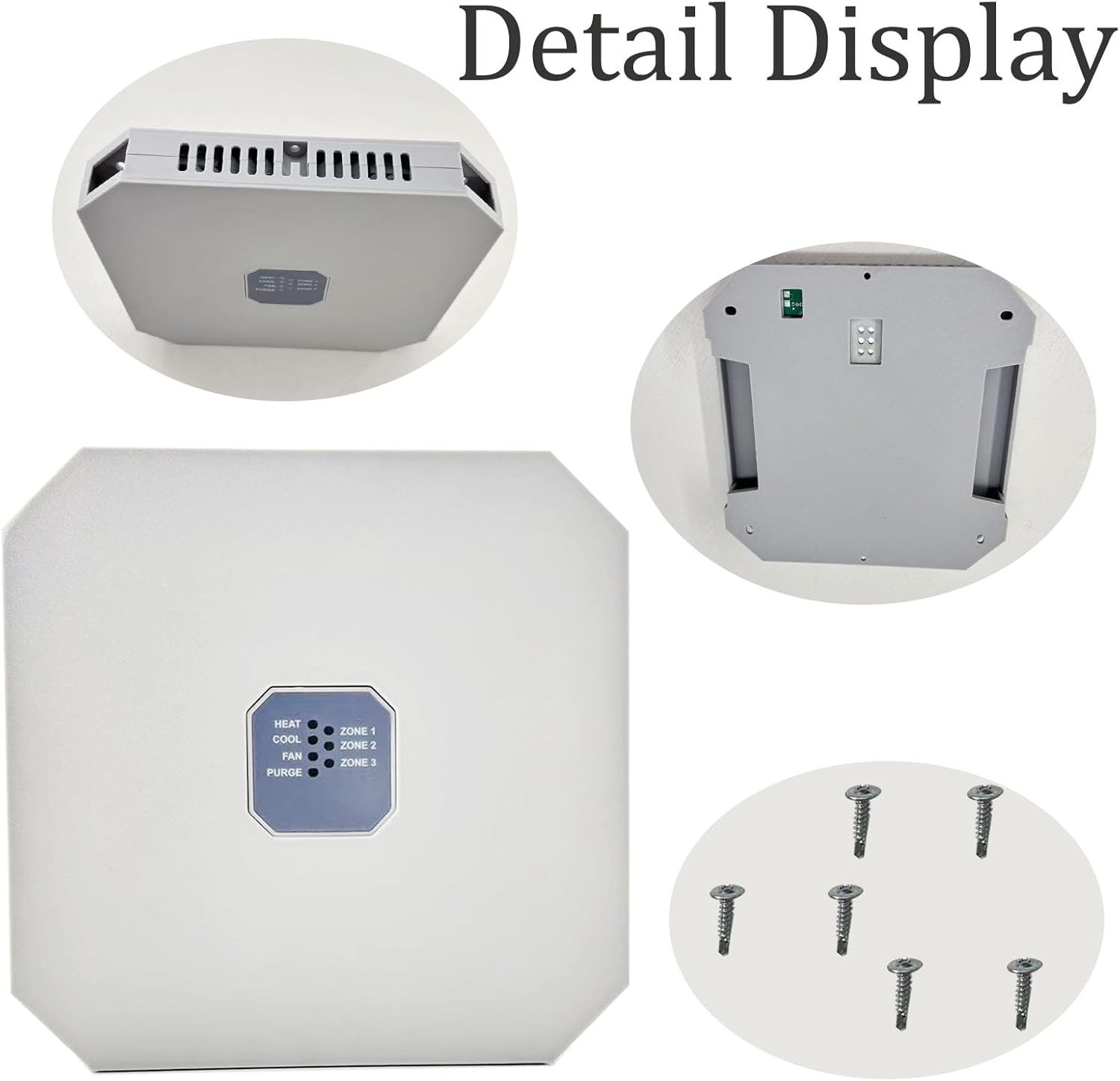 24V True Zone Control Panel Compatible with Thermostats Replace HZ311