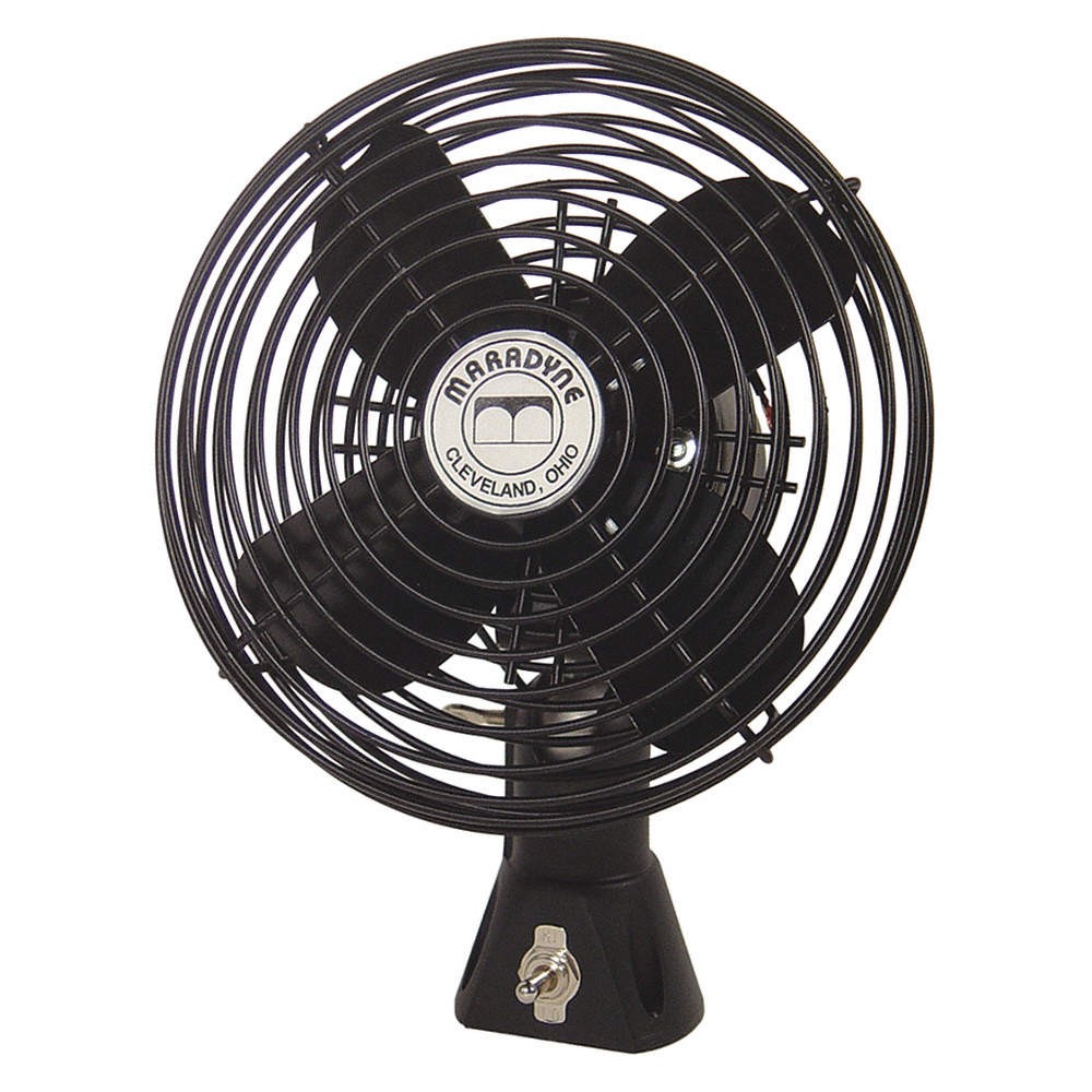MARADYNE F-4670176 DC Fan,Bolt-On Mount,12VDC,270/220 CFM 45NY36