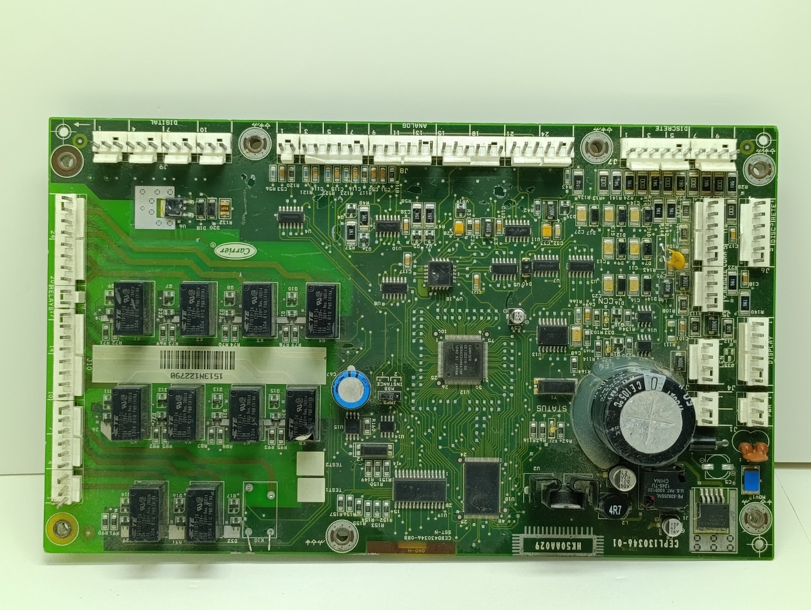 Carrier CEPL130346-01 Chiller Control Board HK50AA029 Per 2 pcs lot