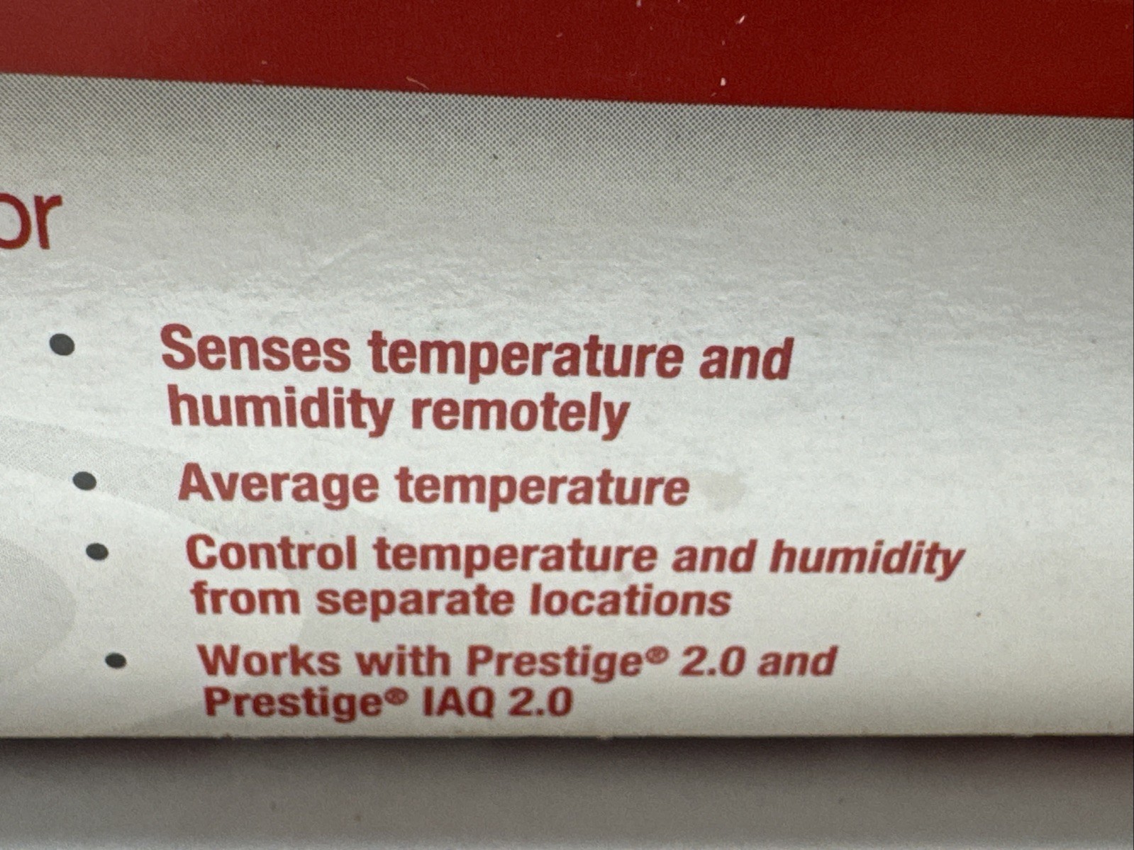 Honeywell Home C7189R Wireless Indoor Sensor White C7189R1004