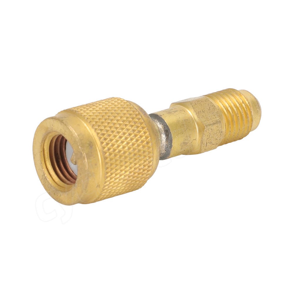 HVAC R32 Reverse Thread 1/4” Female 1/4” Male Adapter For A2L R454B/R32 Tanks US