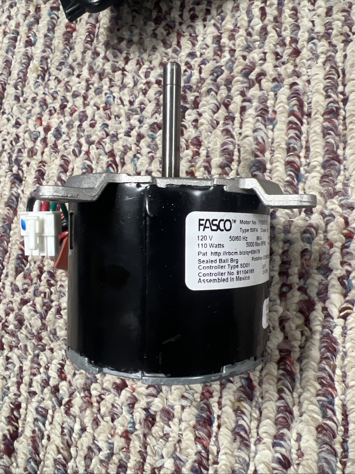 240793-762 HR46GH003 HC24CN117 81104165 715000178 Motor Only of Inducer Assembly