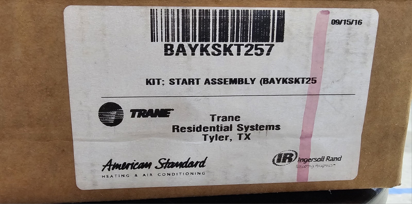 OEM Trane American Standard Hard Start Kit BAYKSKT257 (BAYKSKT257A /…
